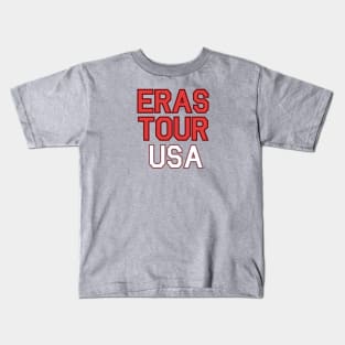 Eras Tour USA Kids T-Shirt